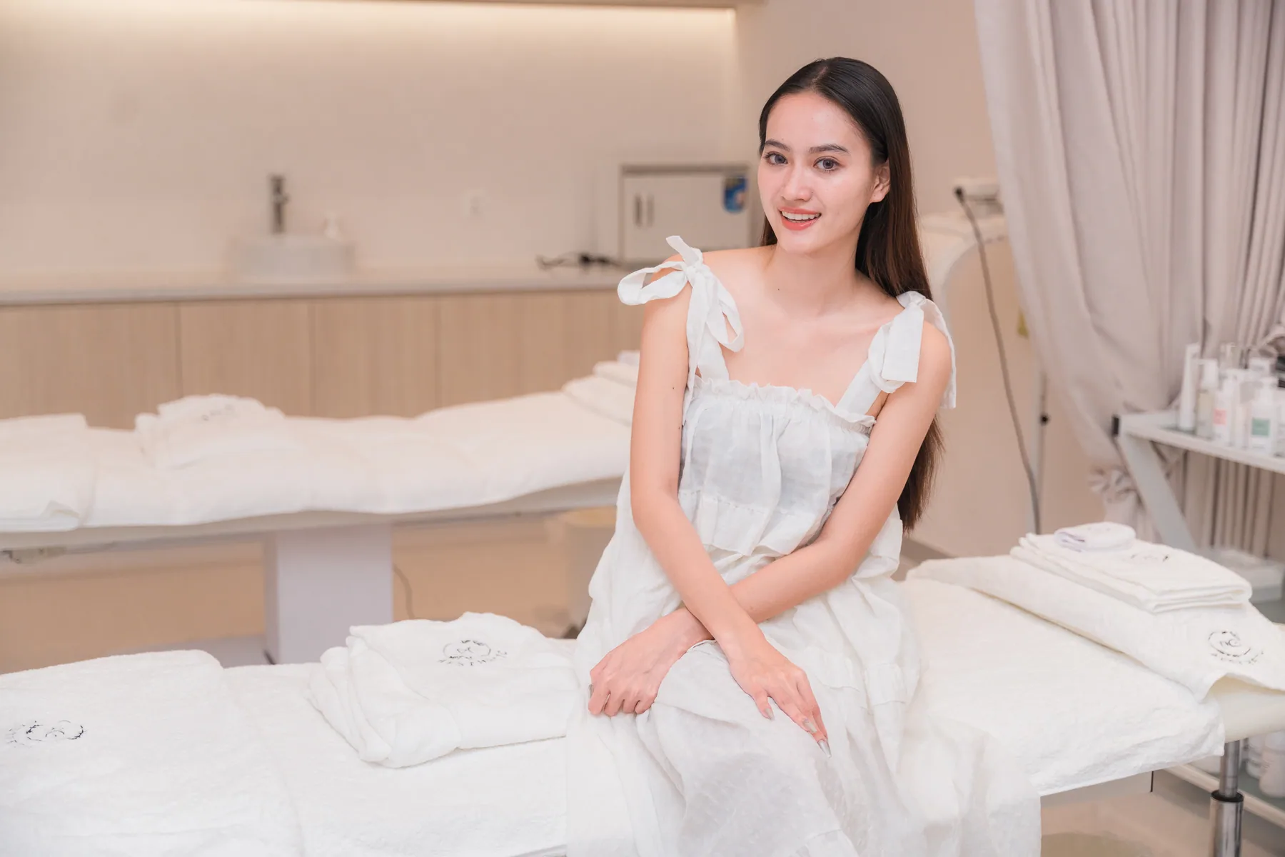 Bright treatment room inside PG Aesthetic Center